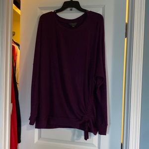 41 Hawthorn wine colored sweater